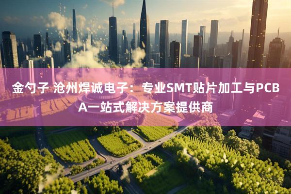 金勺子 沧州焊诚电子：专业SMT贴片加工与PCBA一站式解决方案提供商